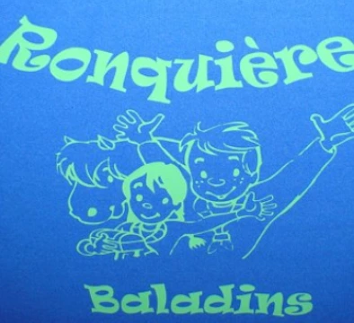 Sérigraphie les baladins de Ronquières