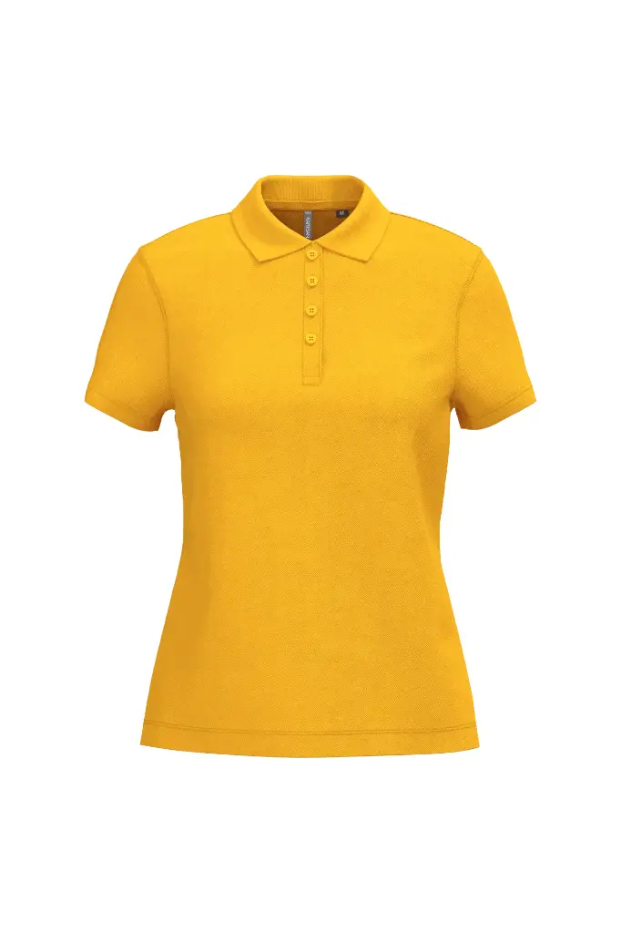 KARIBAN K255 - POLO PIQUE MANCHES COURTES FEMMES