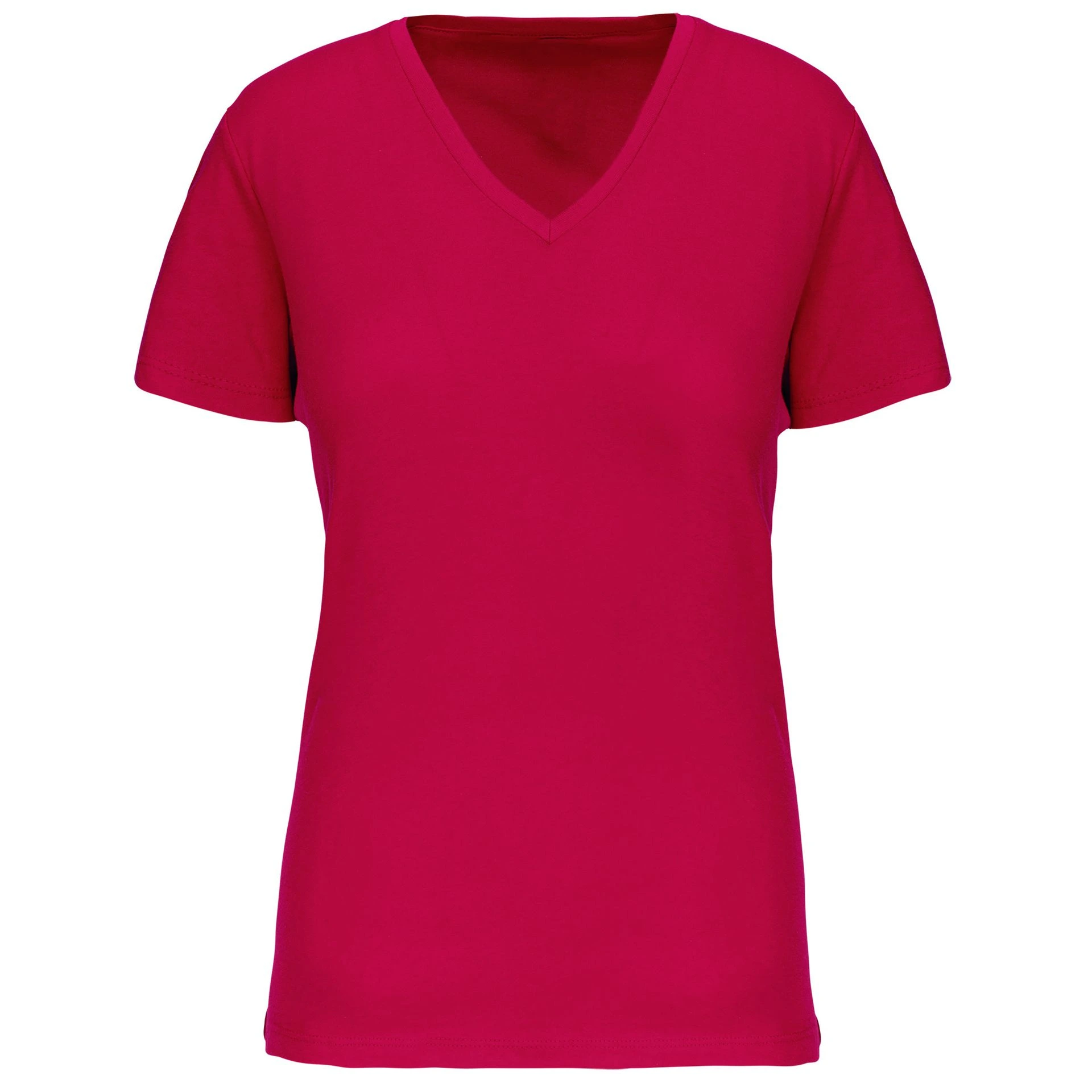 KARIBAN K3029IC - T-SHIRT BIO150IC COL V FEMME