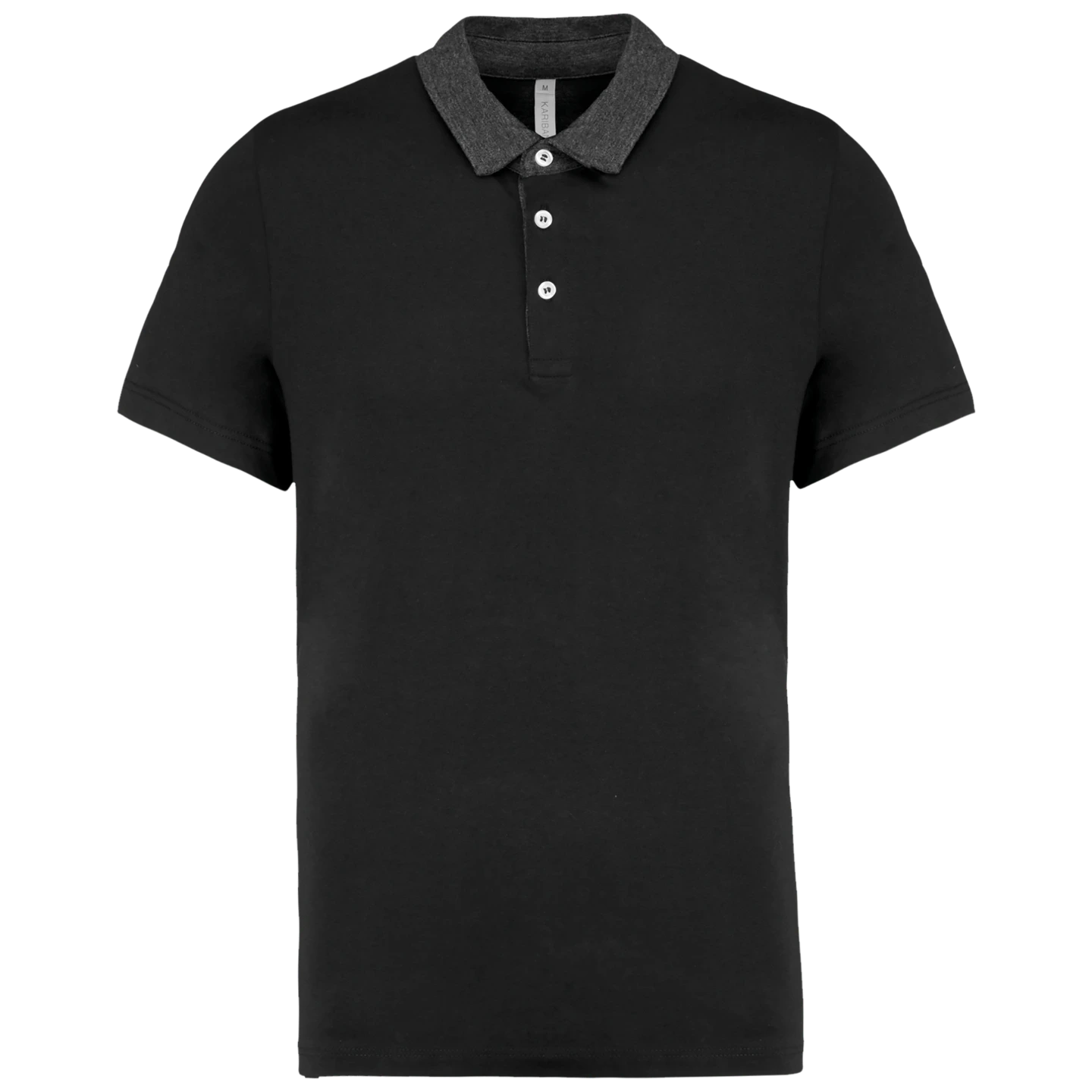 KARIBAN K260 - POLO JERSEY BICOLORE HOMME