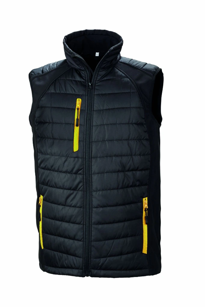 RESULT COMPASS PADDED SOFTSHELL GILET 085.33 R238X