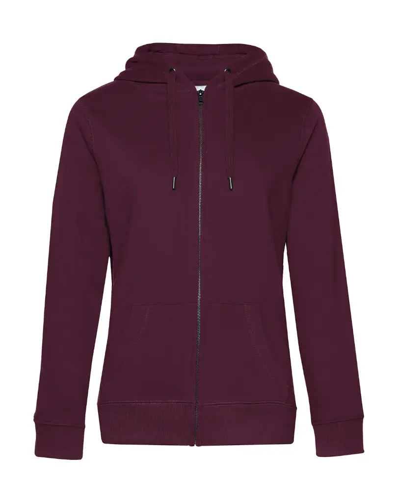 B&C WW03Q - QUEEN ZIPPED HOOD SWEATSHIRT