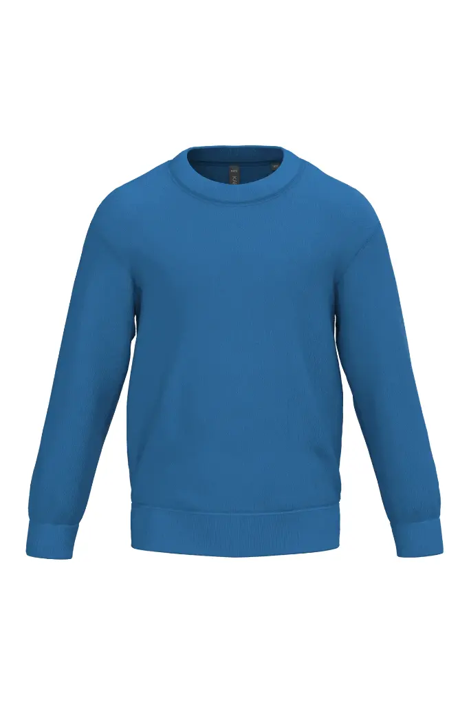 KARIBAN - COLLECTION BASIC+ K475 - SWEAT-SHIRT COL ROND ENFANT