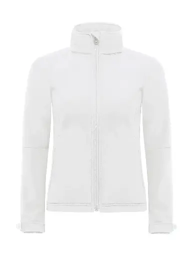 B&C CGJW937 - VESTE SOFTSHELL CAPUCHE FEMME