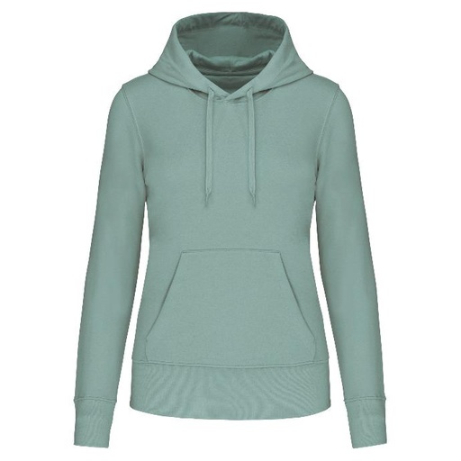 KARIBAN K4028 - SWEAT-SHIRT ÉCORESPONSABLE À CAPUCHE FEMME