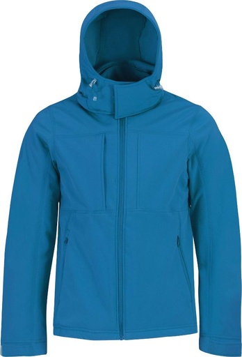 KARIBAN K650 - PARKA SOFTSHELL DOUBLÉE CAPUCHE HOMME