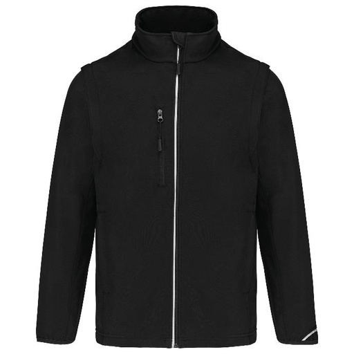 PROACT PA323 - VESTE SOFTSHELL SPORT MANCHES AMOVIBLES UNISEXE