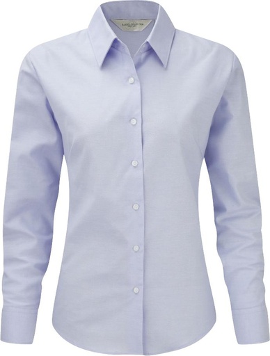 RUSSELL RU932F - CHEMISE FEMME MANCHES LONGUES OXFORD
