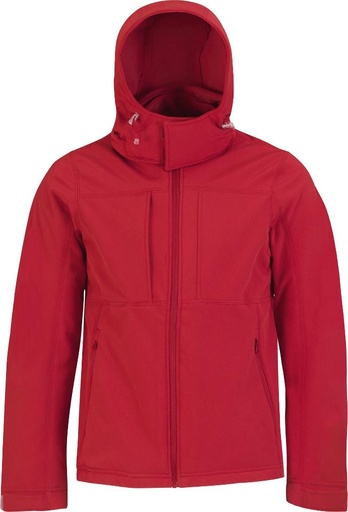 B&C CGJM950 - VESTE SOFTSHELL CAPUCHE HOMME