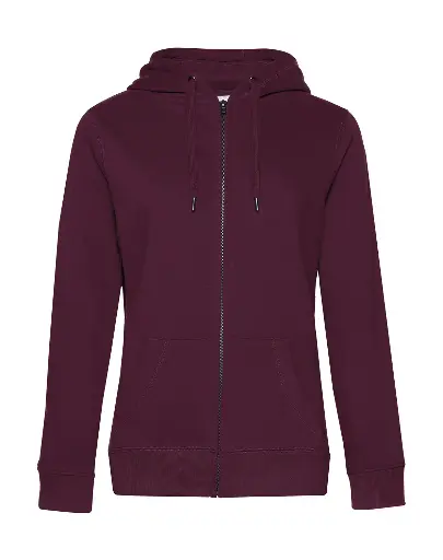 B&C WW03Q - QUEEN ZIPPED HOOD SWEATSHIRT