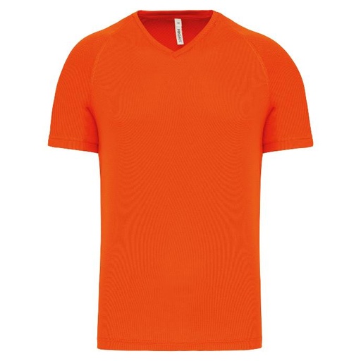PROACT® - COLLECTION BIRDSEYE  PA476 - T-SHIRT DE SPORT MANCHES COURTES COL V HOMME