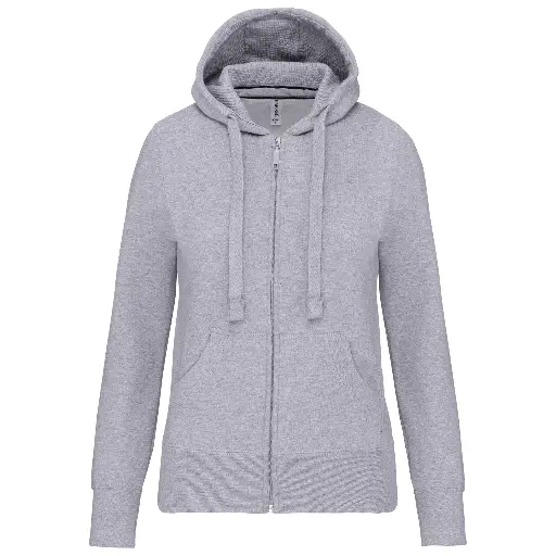 KARIBAN K464 - SWEAT SHIRT ZIP CAPUCHE FEMMES